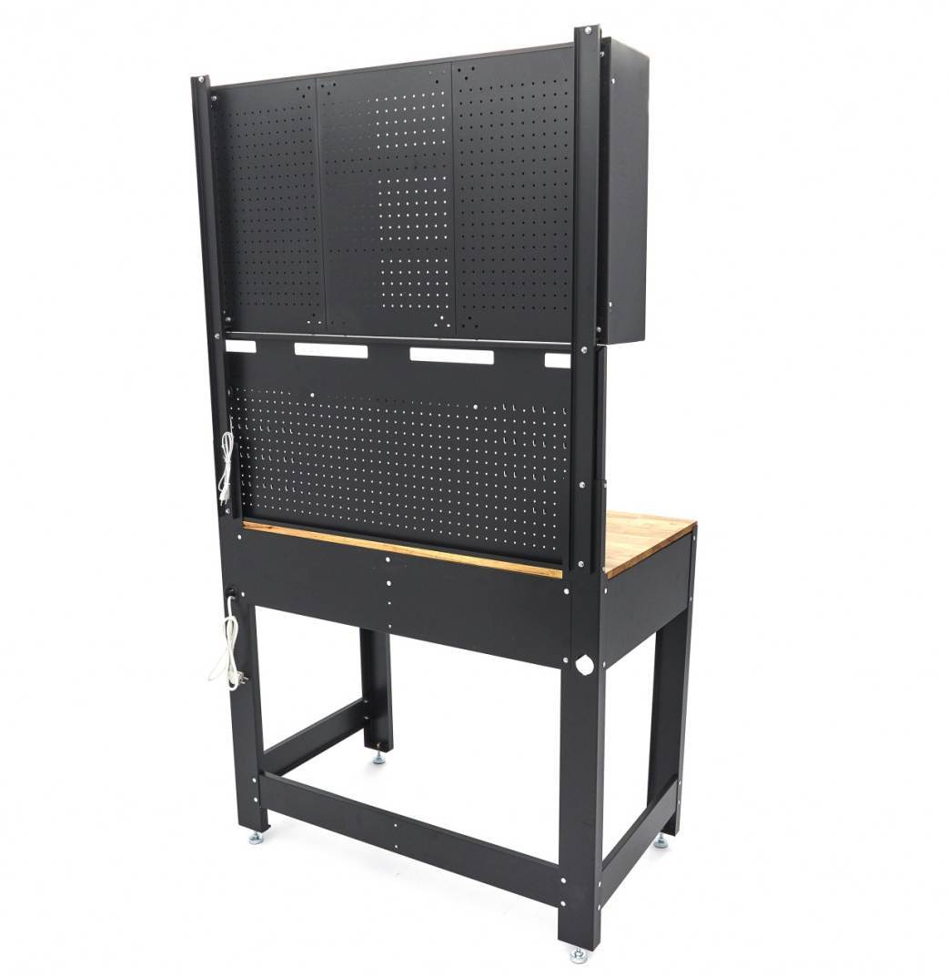 hbm-115-cm-werkbank-met-houten-werkblad-achterwand-met-kastenwand-led-verlichting-stekkerdoos-e_19_nr10325