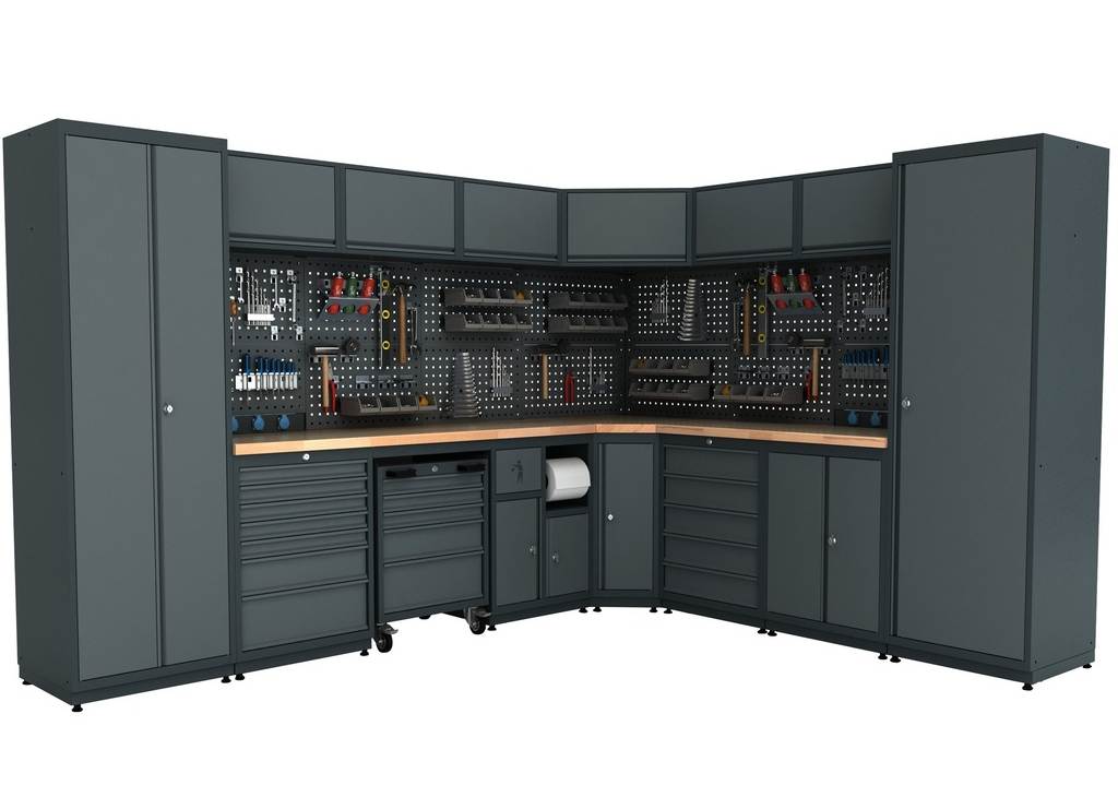 BGMOD4-Workshopmodul-4-Expert Expert Modulare Werkstatteinrichtung Modul 4 über Eck