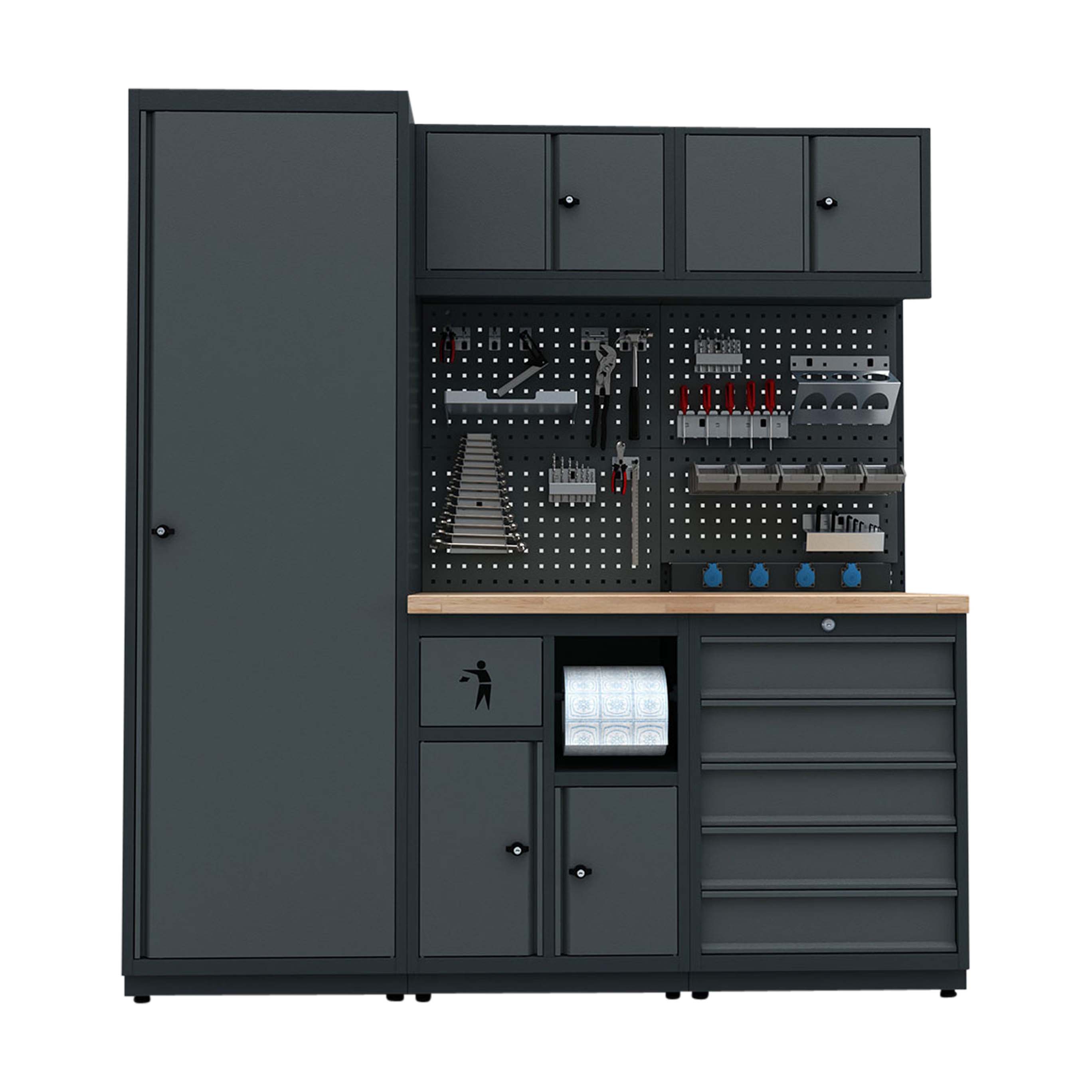 BGMODA-2 Modulare Werkstatteinrichtung 189cm Modul A
