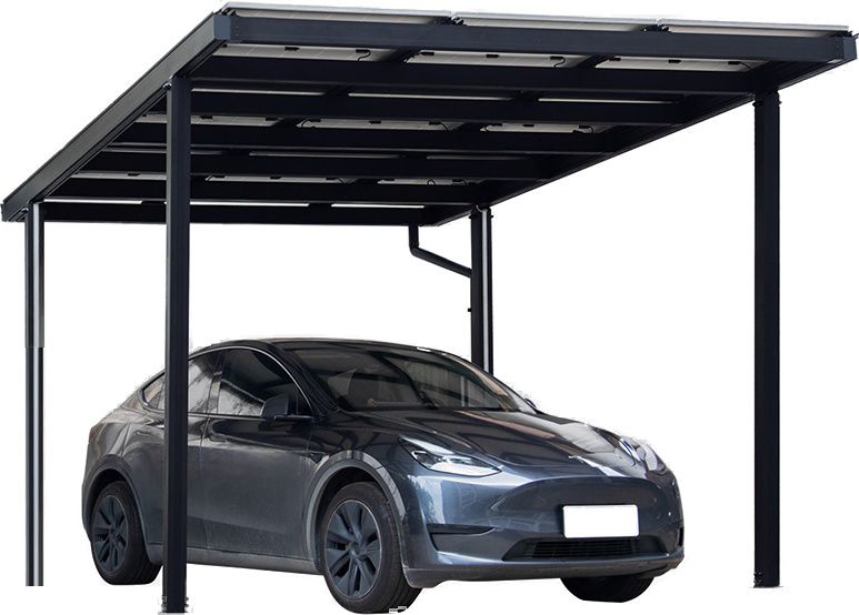 Photovoltaik Carport Nova mit 9 Modulen