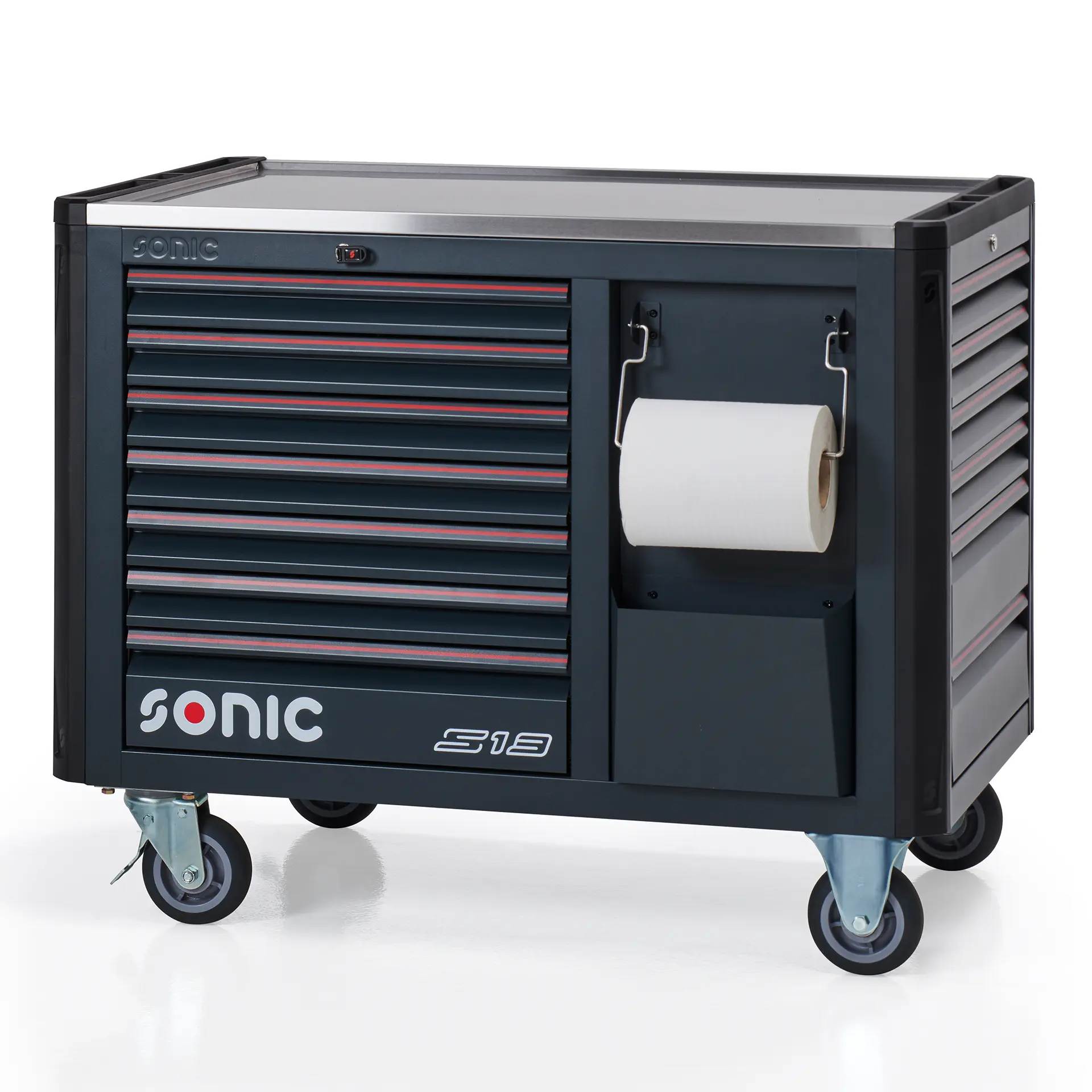 Sonic Werkstattwagen NEXT S13, gefüllt 236-teilig Sonic Werkstattwagen NEXT S13, gefüllt 236-teilig