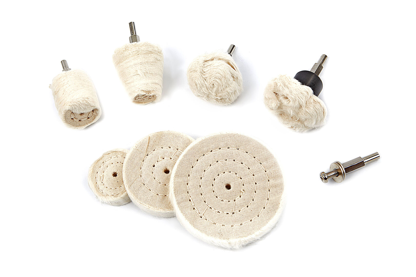 hbm-8-delige-polijstschijvenset-en-polijstconenset_0_nr8808virhqFcxr0Evu 8-teiliger Polierscheiben-Satz und Polierkegel-Satz