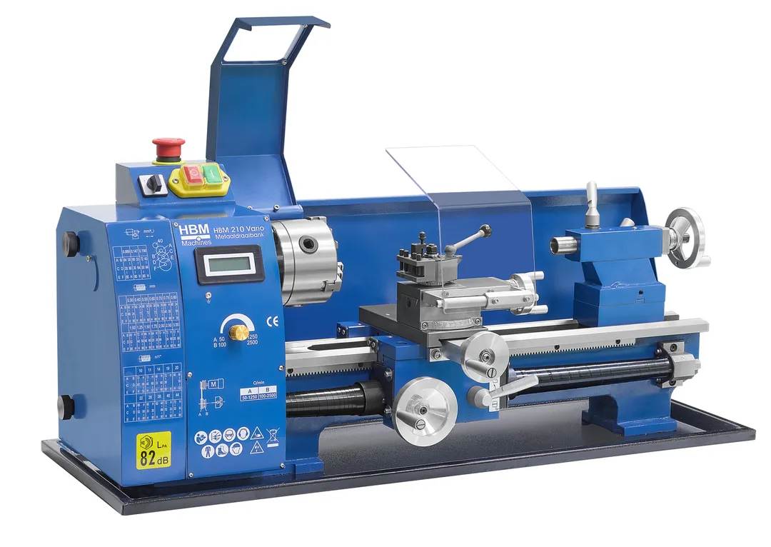 Metalldrehmaschine 210x400mm mit A0 Halter