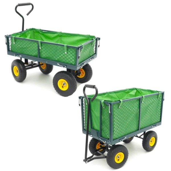 Gartenwagen 100kg mit Ladebox 19cm/38cm