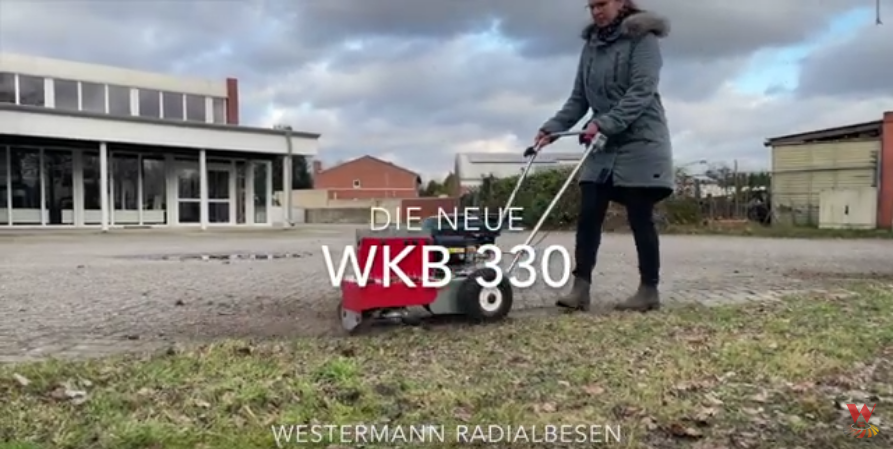 Wildkrautbürste WKB330 700m²/h Akku