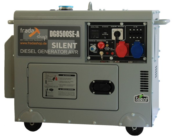 Silent Diesel Generator AVR/ATS 7,0kVA