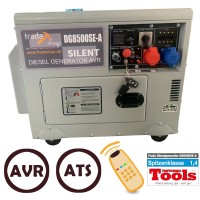 Silent Diesel Generator AVR/ATS/FB 7,0kVA