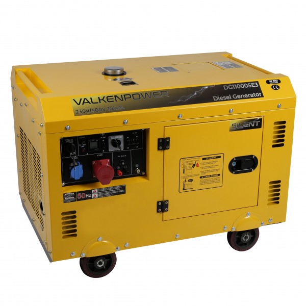 Strom - Stromerzeuger / Diesel Generator Silent type 230V-400V 10kVA